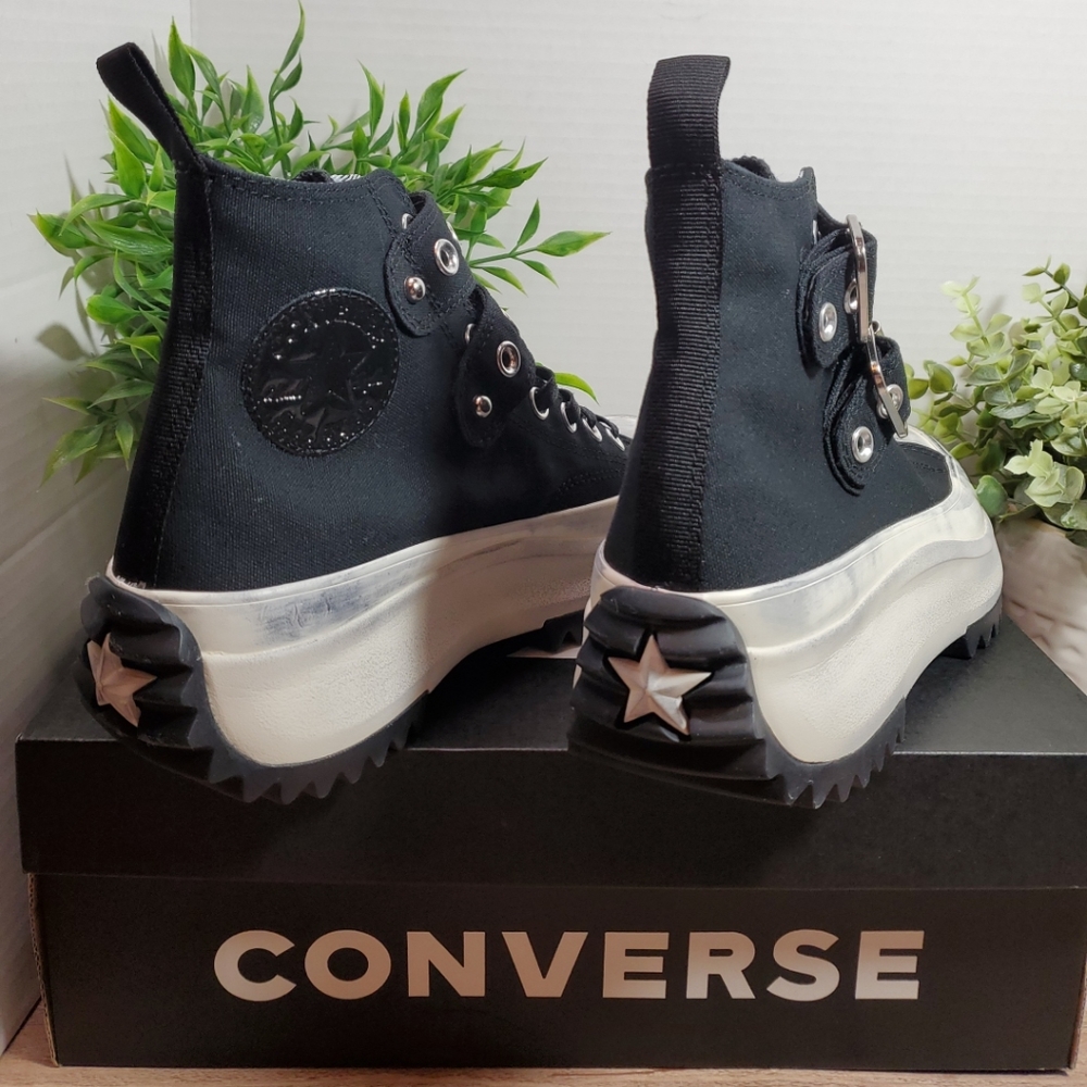 Converse Run Star Hike Hi Platform Punk UNISEX MEN'S 7 = WOMEN'S 8.5 / A07677C - Picture 7 of 9